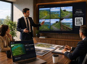 Close Land Deals Anywhere: Present Mode for Investors (Live + QR Access)