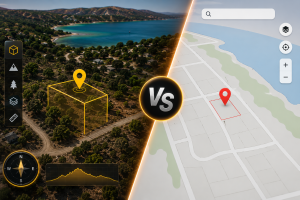 ParcelView 3D vs Free Mapping Tools