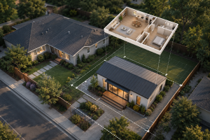 ADU Site Planning Made Easy: Drop Floor Plans, Check Setbacks, Export PDFs in ParcelView3D