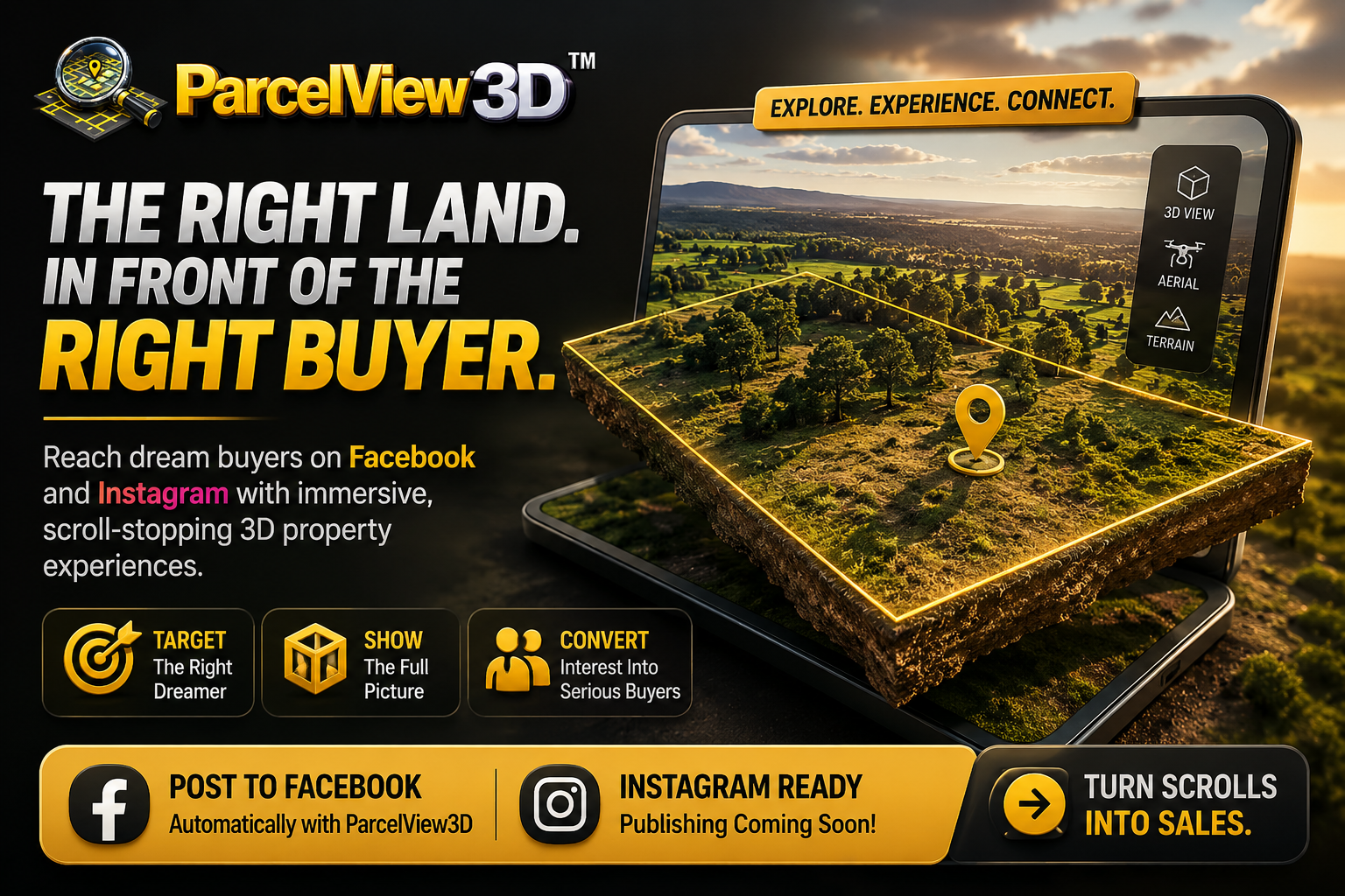 Who’s Actually Buying Rural Land on Facebook and Instagram — and How ParcelView3D Reaches Them
